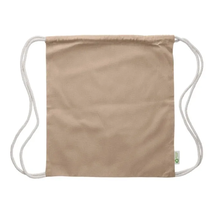 Gift Campaign Zainetto a sacca con corde in 100% cotone riciclato da 120 g/m²> Sacche Personalizzate