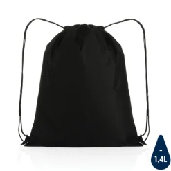 Gift Campaign Zainetto a sacca con logo più colori AWARE™ Urban Recycled Elegant> Sacche Personalizzate