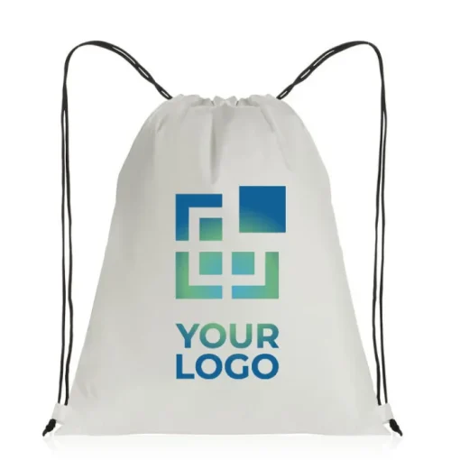 Gift Campaign Zainetto a sacca con logo più colori AWARE™ Urban Recycled Elegant> Sacche Personalizzate
