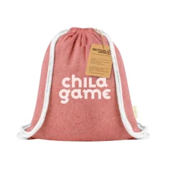 Gift Campaign Zainetto a sacca in cotone riciclato da 120 g/m2> Zaini Per Bambini