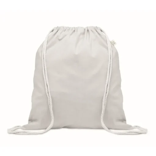 Gift Campaign Zainetto a sacca in cotone riciclato ed rPET 140g/m²> Sacche Personalizzate