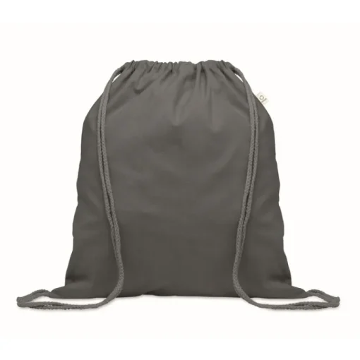 Gift Campaign Zainetto a sacca in cotone riciclato ed rPET 140g/m²> Sacche Personalizzate