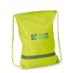 Gift Campaign Zainetto a sacca in poliestere con fascia riflettente orizzontale></noscript> Sacche Personalizzate