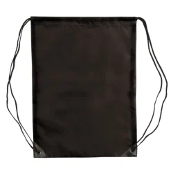Gift Campaign Zainetto a sacca in poliestere 210D colorato con corde nere> Sacche Personalizzate