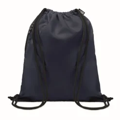 Gift Campaign Zainetto a sacca in poliestere 300D RPET con piccola tasca laterale> Sacche Personalizzate