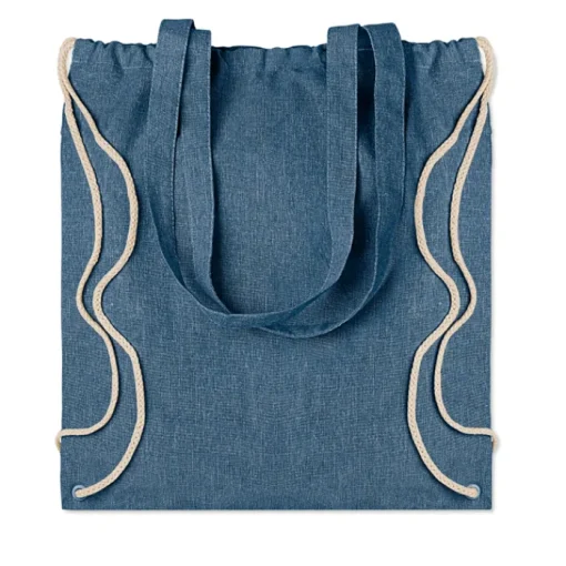 Gift Campaign Zainetto a sacca manici lunghi effetto denim in cotone 140g/m2 Reciclo> Gadget Ecologici|Sacche Personalizzate