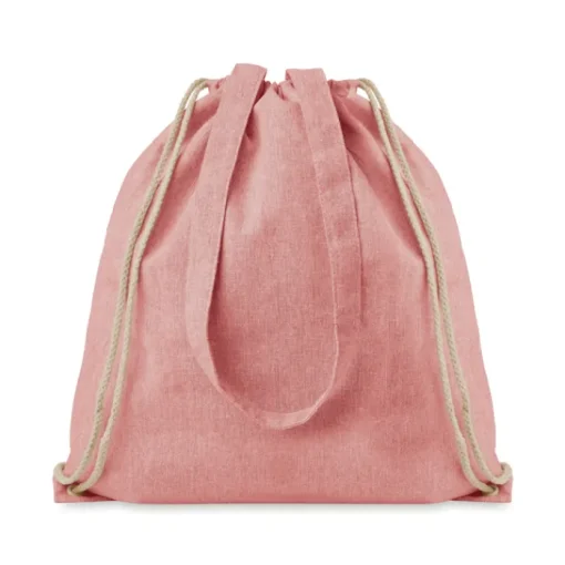 Gift Campaign Zainetto a sacca manici lunghi effetto denim in cotone 140g/m2 Reciclo> Gadget Ecologici|Sacche Personalizzate