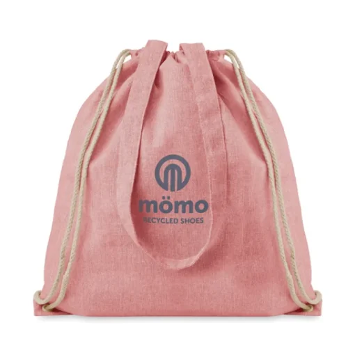 Gift Campaign Zainetto a sacca manici lunghi effetto denim in cotone 140g/m2 Reciclo> Gadget Ecologici|Sacche Personalizzate