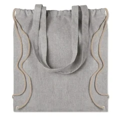 Gift Campaign Zainetto a sacca manici lunghi effetto denim in cotone 140g/m2 Reciclo></noscript> Gadget Ecologici|Sacche Personalizzate