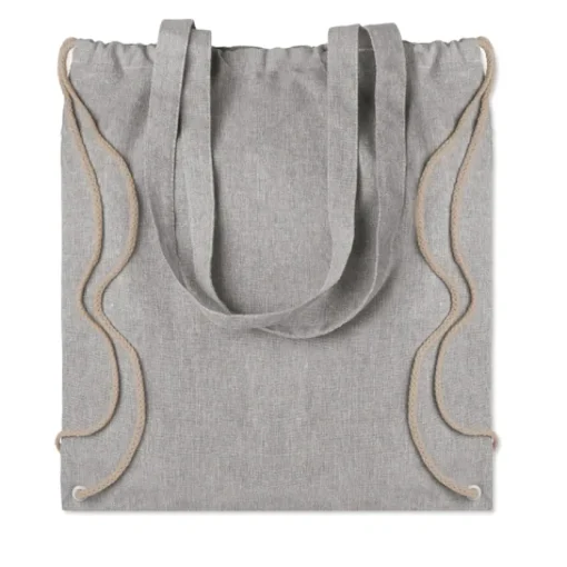 Gift Campaign Zainetto a sacca manici lunghi effetto denim in cotone 140g/m2 Reciclo> Gadget Ecologici|Sacche Personalizzate