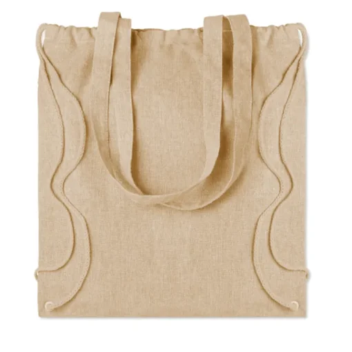 Gift Campaign Zainetto a sacca manici lunghi effetto denim in cotone 140g/m2 Reciclo> Gadget Ecologici|Sacche Personalizzate