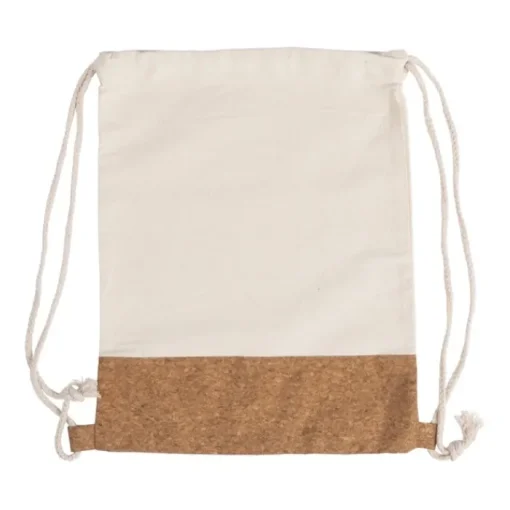 Gift Campaign Zainetto a sacca manici lunghi base in sughero e copro 160g/m² Corizza> Sacche Personalizzate