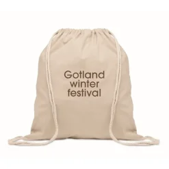 Gift Campaign Zainetto a sacca naturale in cotone riciclato ed rPET 140g/m²></noscript> Sacche Personalizzate