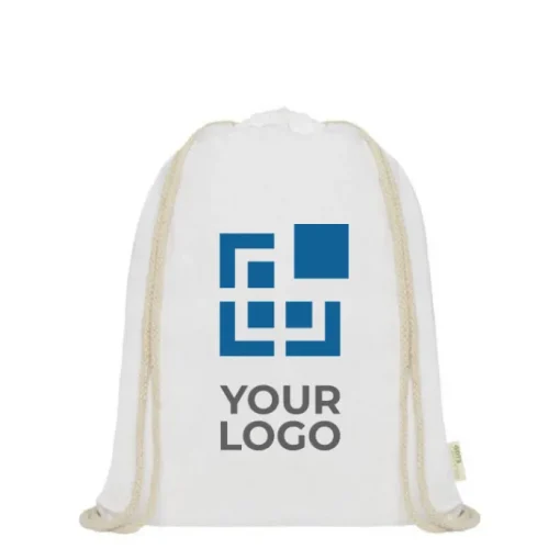 Gift Campaign Zainetto a sacca promozionale cotone ecologico max 5 kg Organic Pure> Gadget Ecologici|Sacche Personalizzate