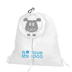 Gift Campaign Zainetto a sacca ripiegabile per bambini con soggetti animali Animals></noscript> Gadget Per La Scuola|Zaini Per Bambini