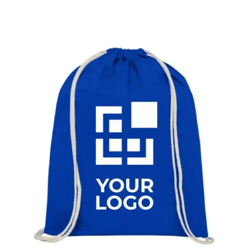 Gift Campaign Zainetto a sacca tanti colori cotone 140g/m2 max 5 kg Duo Cotton Pro> Sacche Personalizzate