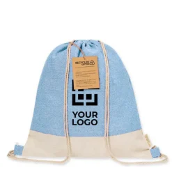 Gift Campaign Zainetto a sacco in cotone riciclato bicolore 120g/m2></noscript> Sacche Personalizzate