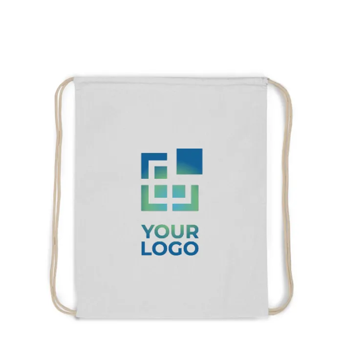 Gift Campaign Zainetto colorato con coulisse in cotone 140g/m2 certificato OEKO-TEX®> Sacche Personalizzate