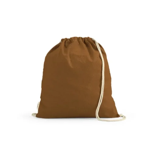 Gift Campaign Zainetto con coulisse ecologico in cotone riciclato da 140g/m2 ed rPET> Sacche Personalizzate