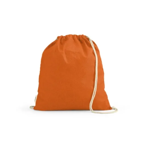 Gift Campaign Zainetto con coulisse ecologico in cotone riciclato da 140g/m2 ed rPET> Sacche Personalizzate