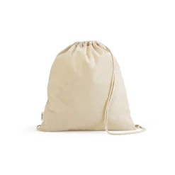 Gift Campaign Zainetto con coulisse ecologico in cotone riciclato da 140g/m2 ed rPET></noscript> Sacche Personalizzate