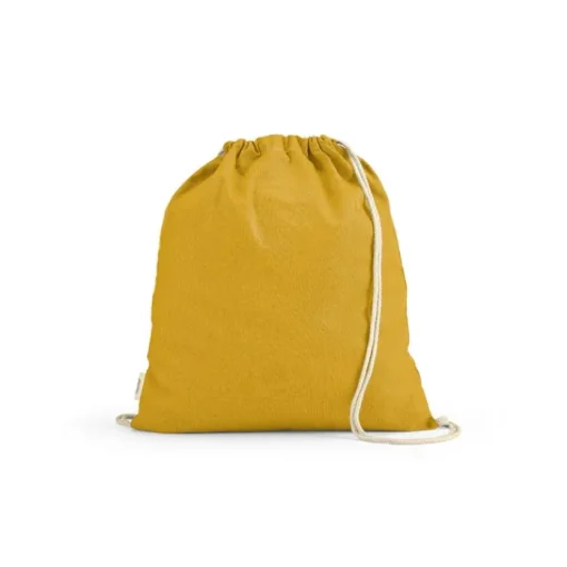 Gift Campaign Zainetto con coulisse ecologico in cotone riciclato da 140g/m2 ed rPET> Sacche Personalizzate