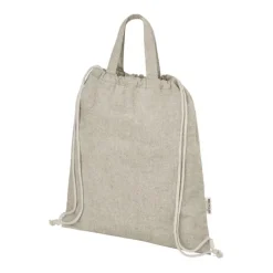Gift Campaign Zainetto con coulisse in cotone e poliestere riciclato 150g/m2> Shopper In Cotone Personalizzate