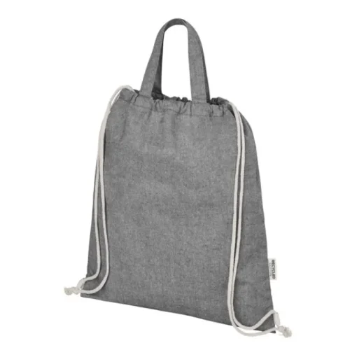 Gift Campaign Zainetto con coulisse in cotone e poliestere riciclato 150g/m2> Shopper In Cotone Personalizzate