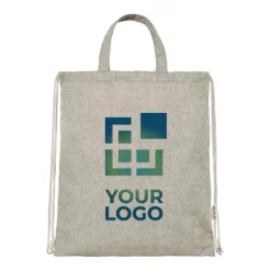 Gift Campaign Zainetto con coulisse in cotone e poliestere riciclato 150g/m2></noscript> Shopper In Cotone Personalizzate