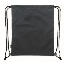 Gift Campaign Zainetto con coulisse in poliestere rPET con dettaglio in PU alla base></noscript> Sacche Personalizzate