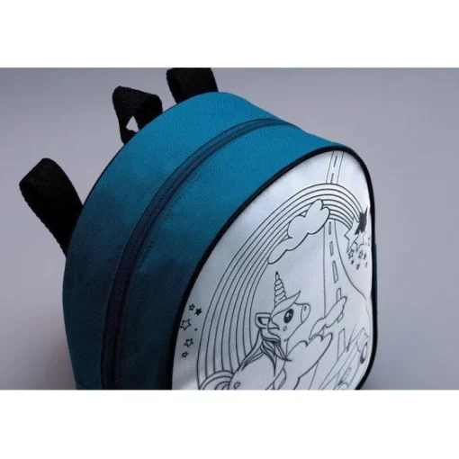 Gift Campaign Zainetto con logo per bambini colorabile con colori inclusi Color Time> Zaini Per Bambini