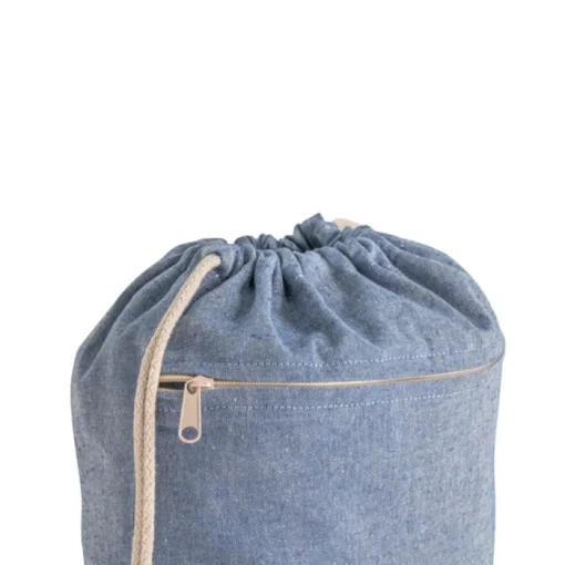Gift Campaign Zainetto coulisse cotone riciclato con tasca 140 g/m2 Neutral Colors> Sacche Personalizzate