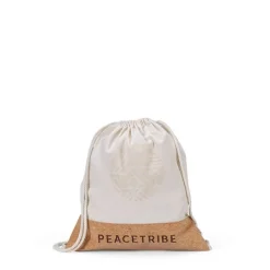 Gift Campaign Zainetto in cotone riciclato da 180 g/m2 ed rPET con base in sughero> Sacche Personalizzate
