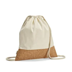Gift Campaign Zainetto in cotone riciclato da 180 g/m2 ed rPET con base in sughero></noscript> Sacche Personalizzate