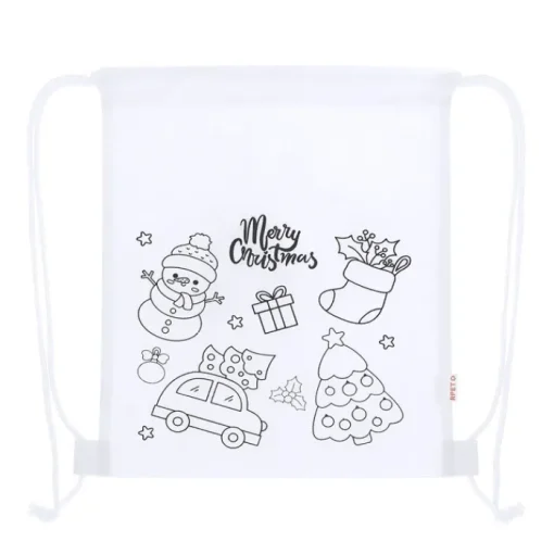 Gift Campaign Zainetto per bambini natalizio da colorare con i 4 pastelli a cera> Gadget Natalizi
