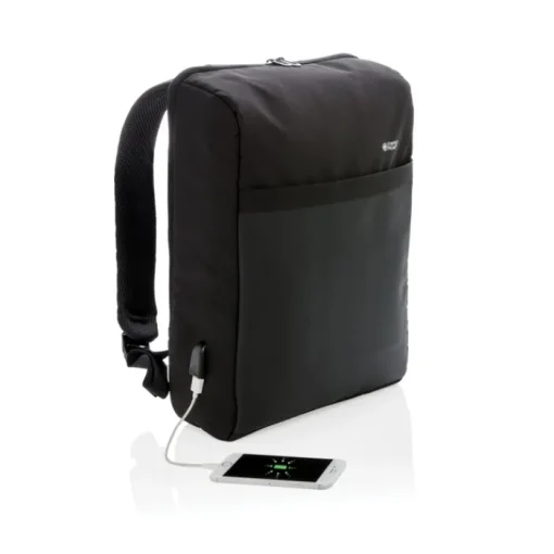 Gift Campaign Zaini anti taccheggio con logo con scomparto computer 15'' Comfort> Zaini Porta Pc