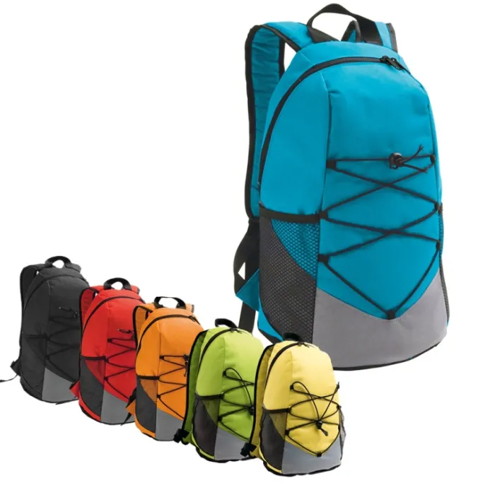 Gift Campaign Zaini in 600D dai colori vivaci con elastico Trekking> Zaini Sportivi