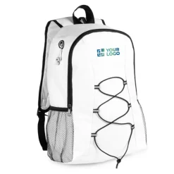 Gift Campaign Zaini personalizzati in colori vivaci con foro cuffie ed elastico frontale Hiking><noscript><img width=