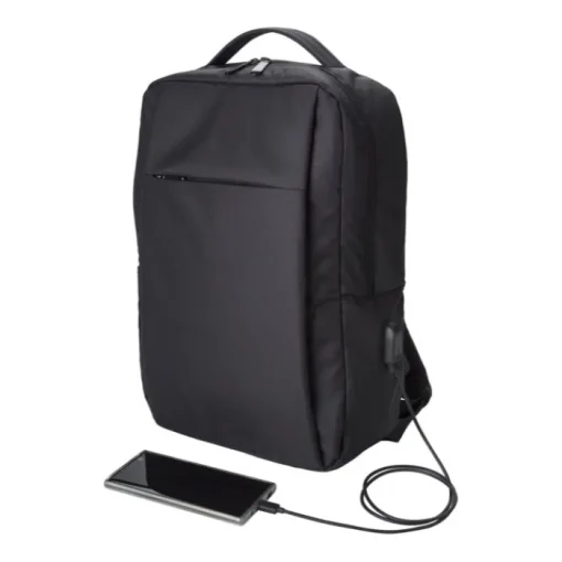 Gift Campaign Zaini porta pc promozionali con USB e tasca porta pc 16'' Power RPET> Zaini Porta Pc