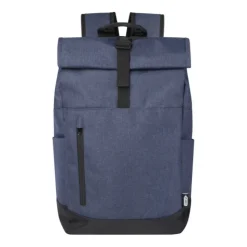 Gift Campaign Zaini promozionali imbottiti chiusura rollup e tasca pc 15,6'' Fintech> Zaini Porta Pc