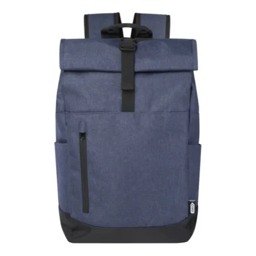 Gift Campaign Zaini promozionali imbottiti chiusura rollup e tasca pc 15,6'' Fintech> Zaini Porta Pc