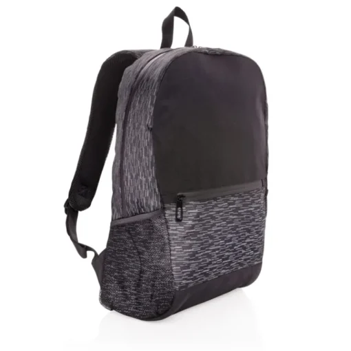 Gift Campaign Zaini pubblicitari riflettenti con scomparto per pc 15,6'' Visibility> Gadget Ecologici|Zaini Porta Pc