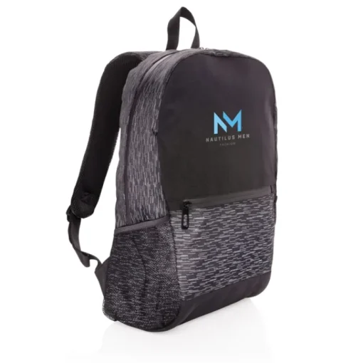 Gift Campaign Zaini pubblicitari riflettenti con scomparto per pc 15,6'' Visibility> Gadget Ecologici|Zaini Porta Pc
