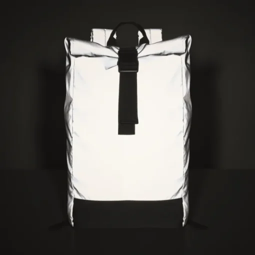 Gift Campaign Zaini roll top con tasca per pc da 15'' in poliestere 190T riflettente> Zaini Porta Pc