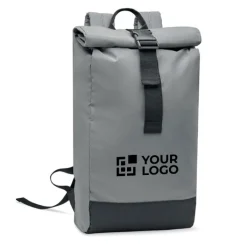 Gift Campaign Zaini roll top con tasca per pc da 15'' in poliestere 190T riflettente></noscript> Zaini Porta Pc