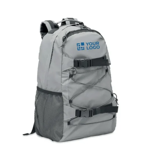 Gift Campaign Zaini sportivi personalizzati riflettente con cordino e tasca per pc> Zaini Sportivi