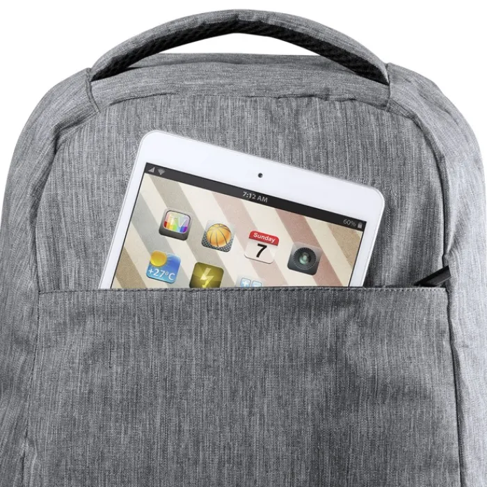 Gift Campaign Zaino antifurto antitaglio con ingresso USB e tasca pc 15'' Business> Zaini Porta Pc