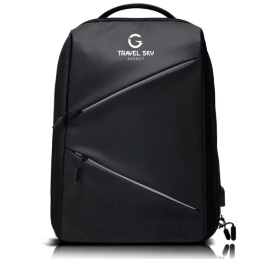 Gift Campaign Zaino antitaccheggio con chiusure riflettenti e tasca per pc 15,6''> Zaini Porta Pc