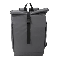 Gift Campaign Zaino aziendale rolltop in rPET 600D con chiusura in velcro e fibbia> Zaini Da Viaggio
