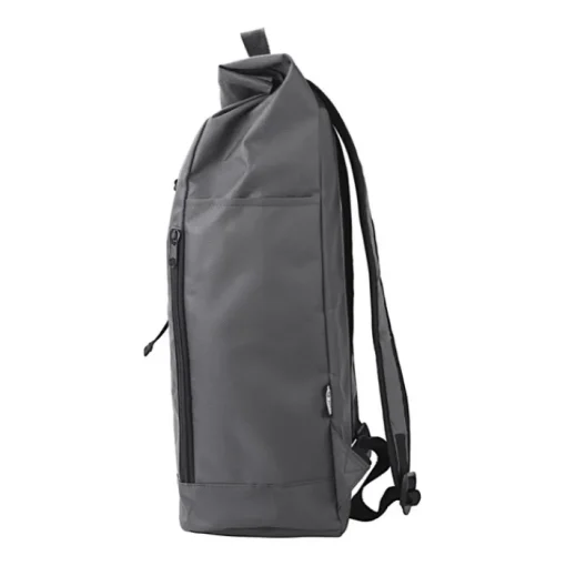 Gift Campaign Zaino aziendale rolltop in rPET 600D con chiusura in velcro e fibbia> Zaini Da Viaggio
